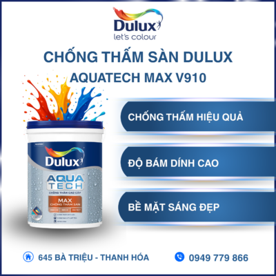 Chống thấm sàn Dulux Aquatech Max V910