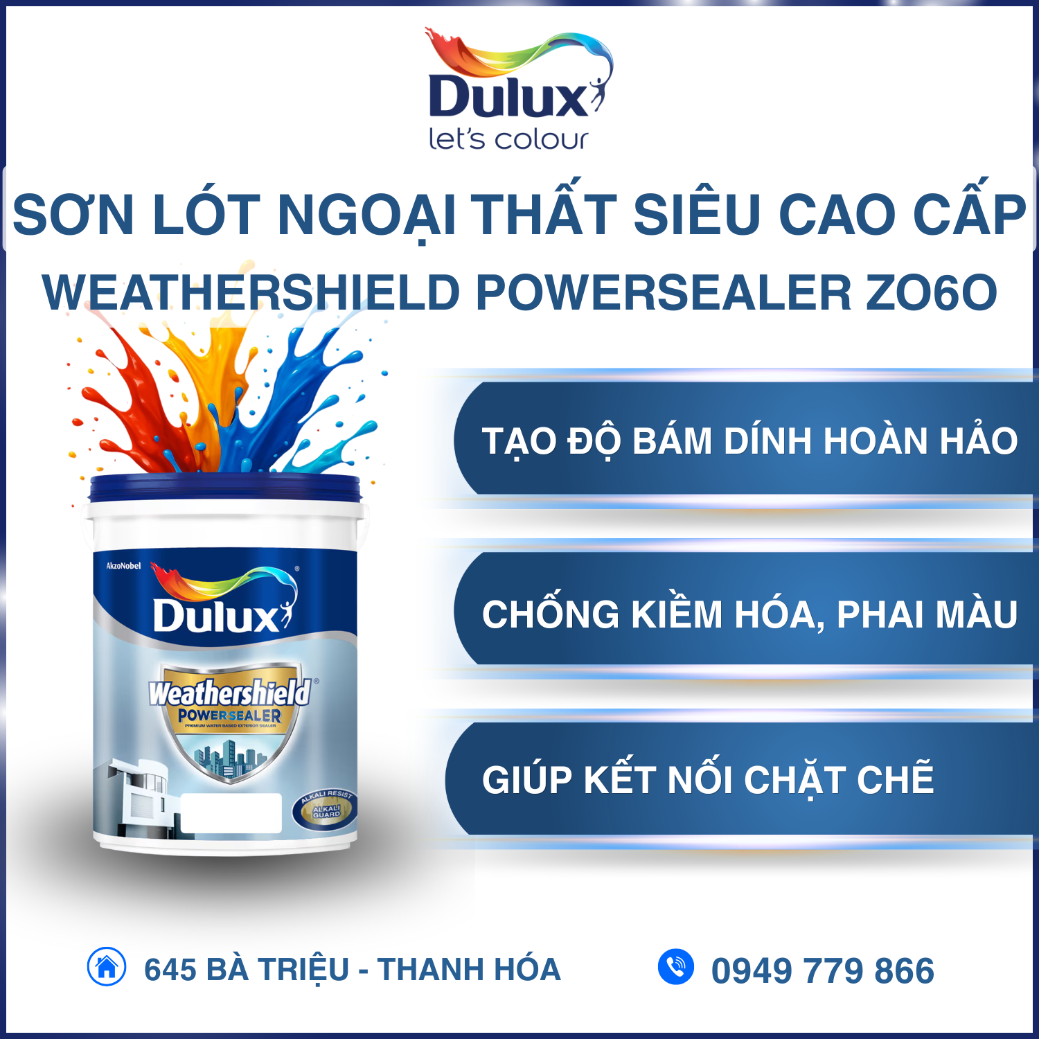 Sơn Lót Ngoại Thất Siêu Cao Cấp Dulux Weathershield Powersealer Sơn Lót Ngoại Thất Siêu Cao Cấp Dulux Weathershield Powersealer